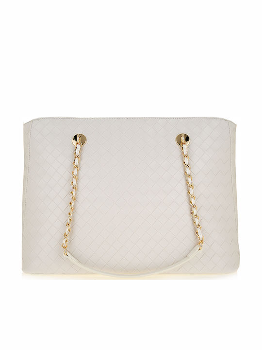Women's Shopper Bag White