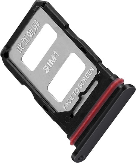 Clappio Sim-Kartenhalter Redmi Note 14 Pro 5G Dual Nano Sim Schwarze