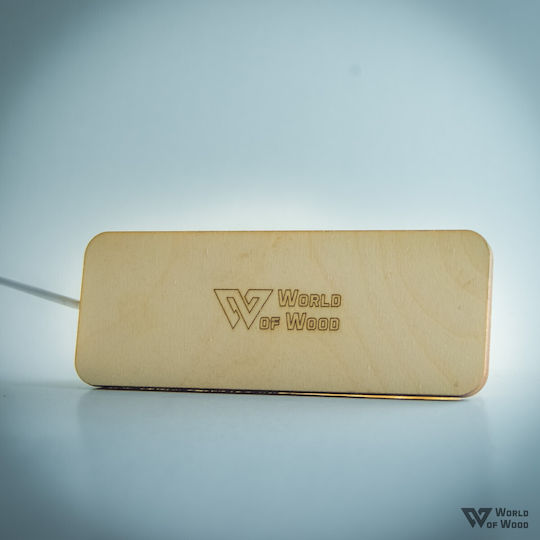 World of Wood Διακοσμητικό Φωτιστικό LED 3D Illusion 3εκ.