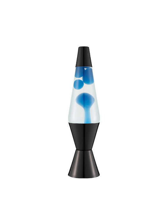Lavazza Decorative Lamp Lava Lamp with Socket for Bulb G9 Blue