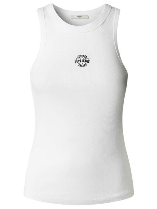 Women's Sleeveless Blouse White