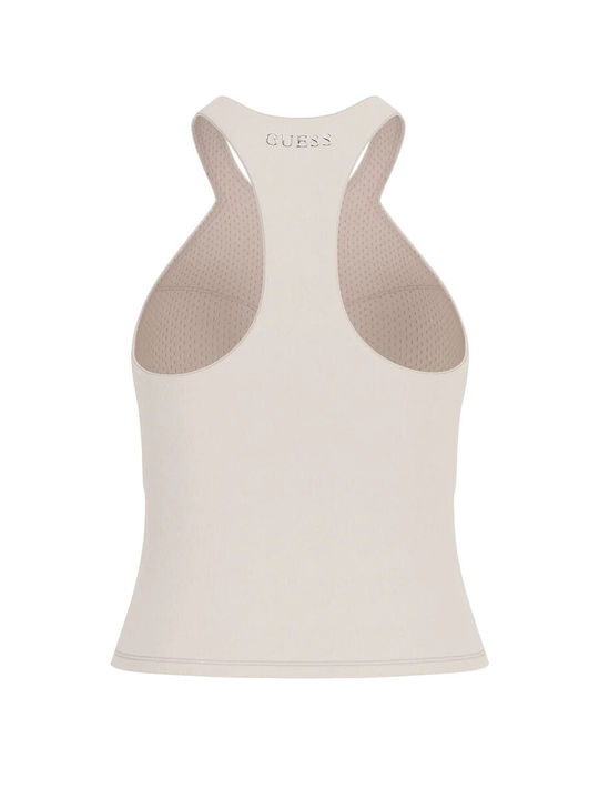 Athleisure Women's Sleeveless Blouse White