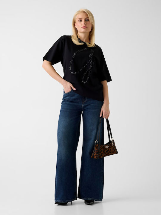 Bluza Damă Oversized Tricou Negru
