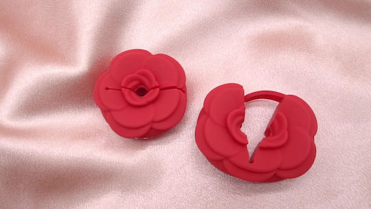Nippelklemmen in Roter Farbe