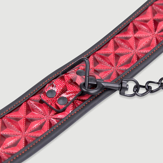 Halsband in Roter Farbe