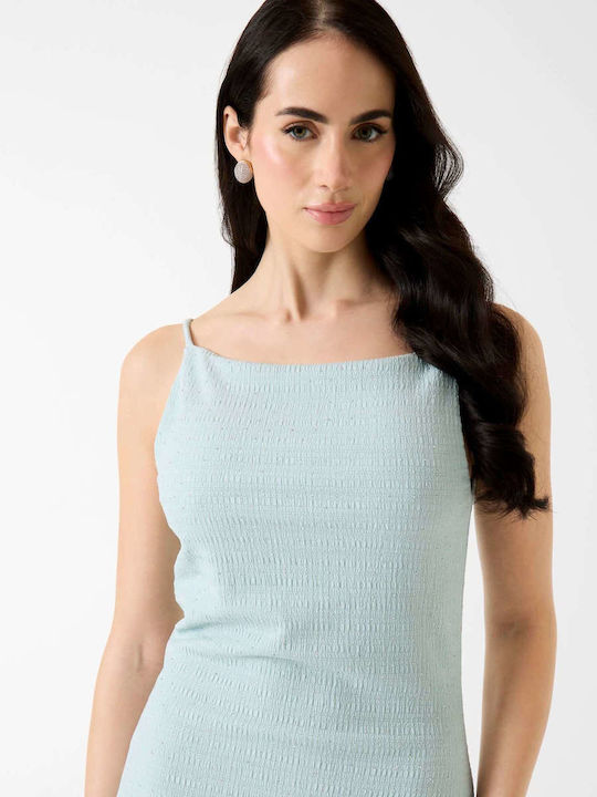 Sommer Mini Damenkleid Türkis