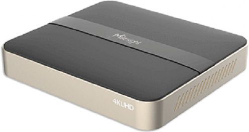 Milesight MS-N1004-UPC Καταγραφικό NVR 4 Καναλιών με Ανάλυση 4K