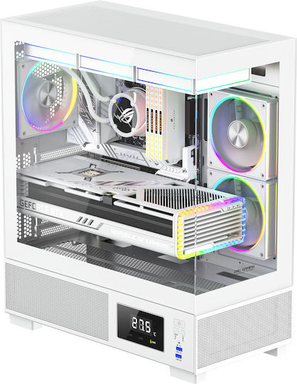 ProGaming Kian Desktop PC (i5-14600KF/32GB DDR4/2TB SSD/GeForce RTX 3050/W11 Home) Alb Gheață