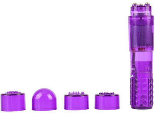 ToyJoy Pocket Rocket Mini Δονητής Μασάζ 10cm Μωβ
