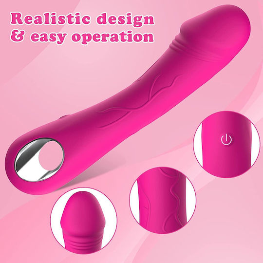 Realistisch Vibrator Rosa