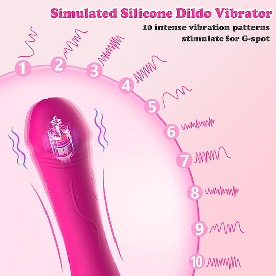 Realistisch Vibrator Rosa