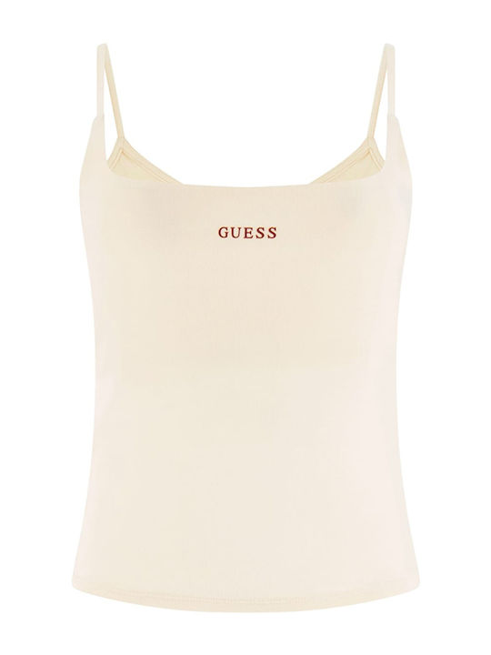 Athleisure W Дамска Блуза Без Ръкави Екрю