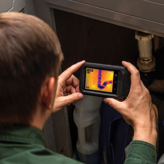Flir Compact Handheld Thermal Camera mit Bildschirm 3.5" für Temperaturen von -20°C bis 300°C mit WiFi