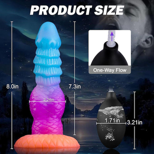 Dildo realist Cu ventuză 21cm