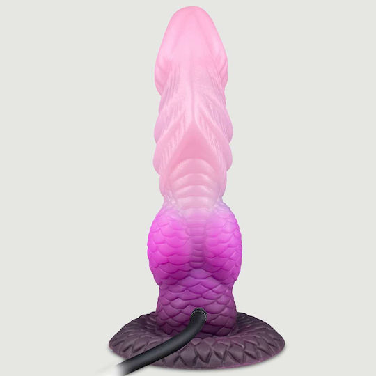 Ρεαλιστικό Dildo Φουσκωτό με Βεντούζα Flesh 21cm