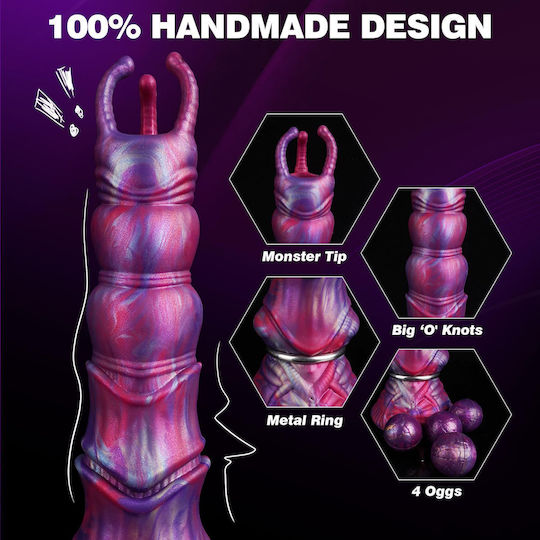 Realistic Dildo With Suction Cup Purple