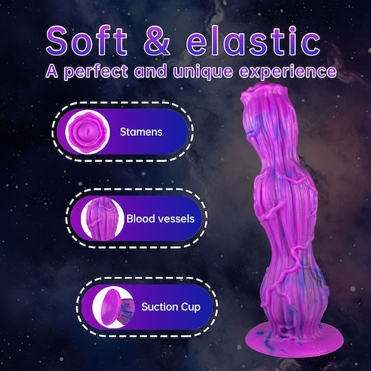 Realistic Dildo With Suction Cup Pink 23.5cm