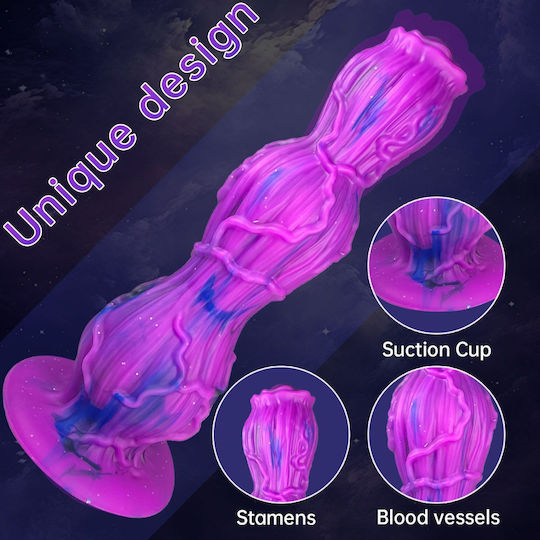 Realistic Dildo With Suction Cup Pink 23.5cm