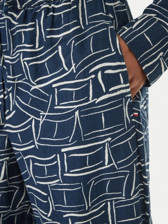 Damen Leinenhose Mehrfarbig