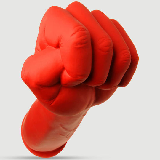 Χέρι Fisting Σιλικόνης Βεντούζα Fisting Silicone Hand Stretch No.3 30 X 9.8 Cm Κόκκινο