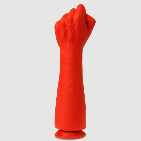 Χέρι Fisting Σιλικόνης Βεντούζα Fisting Silicone Hand Stretch No.3 30 X 9.8 Cm Κόκκινο