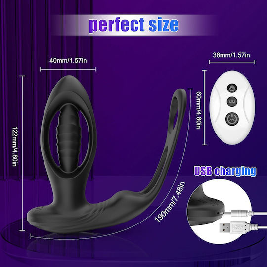 Vibrator Anal Negru
