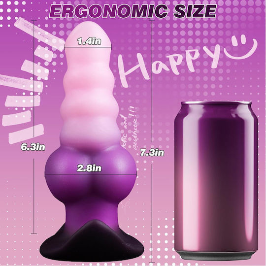 Πρωκτική Σφήνα Large Ροζ 18.5cm