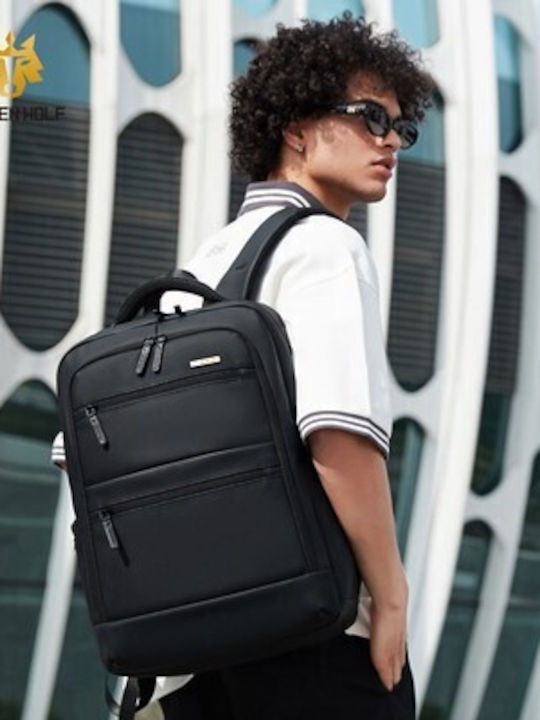 Golden Wolf Tucano Laptoptasche Für Laptop 15.6" In Schwarz