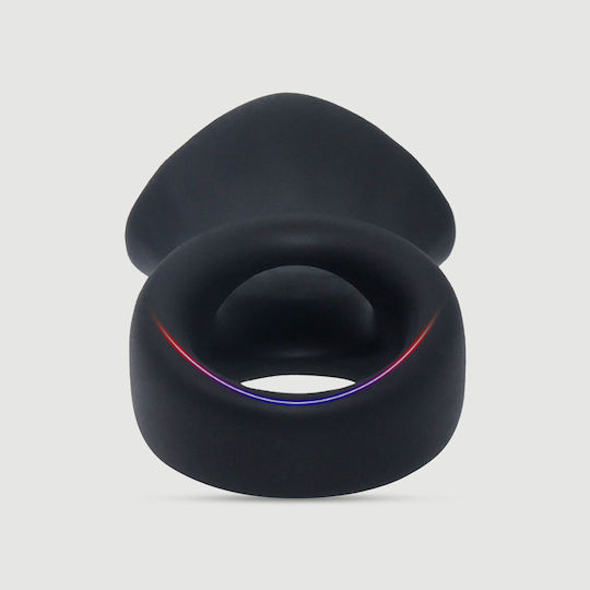 Inele Flexibile Pentru Penis și Testicule Din Silicon Negru Flexible My Ball Bag Liquid Silicone Cock & Ball Ring Negru