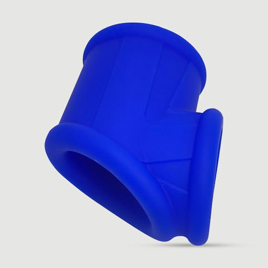 Εύκαμπτο Ball Stretcher Όρχεων Σιλικόνης Flexible Stretcher Bag Liquid Silicone Ball Stretcher Μπλε