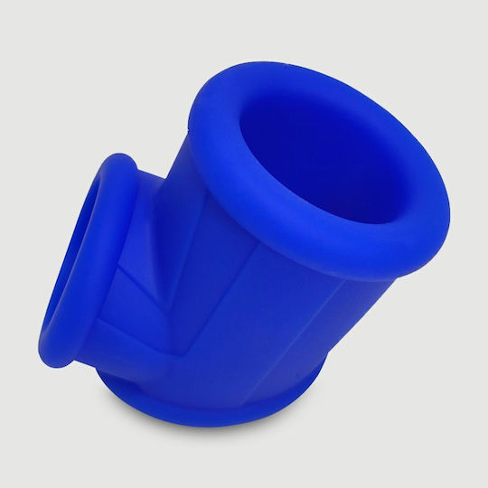 Εύκαμπτο Ball Stretcher Όρχεων Σιλικόνης Flexible Stretcher Bag Liquid Silicone Ball Stretcher Μπλε
