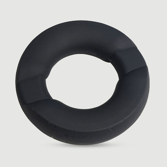 Εύκαμπτο Δαχτυλίδι Πέους Σιλικόνης Flexible Hard Knot Silicone Cock Ring 40 Mm Μαύρο