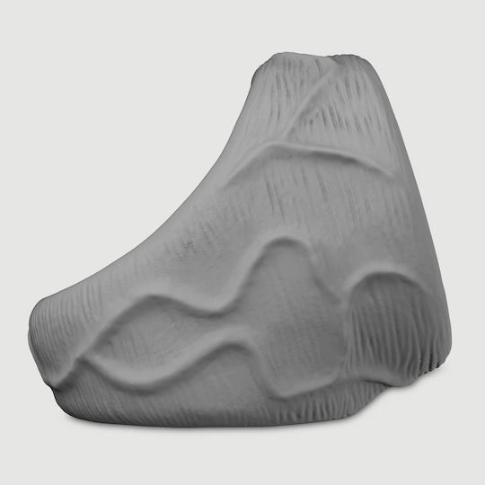 Shaft Model Ps Liquid Silicone Cock & Ball Stetcher Gray