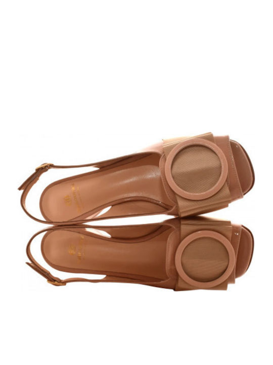 Leather Beige Sandals