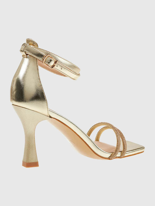 Damen Sandalen Gold