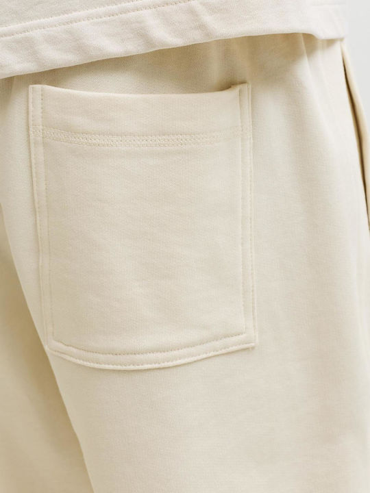 Αθλητική Ανδρική Βερμούδα Antique White