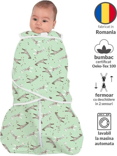Kidizi Sommer Baby Schlafsack 0.5 Tog Grün