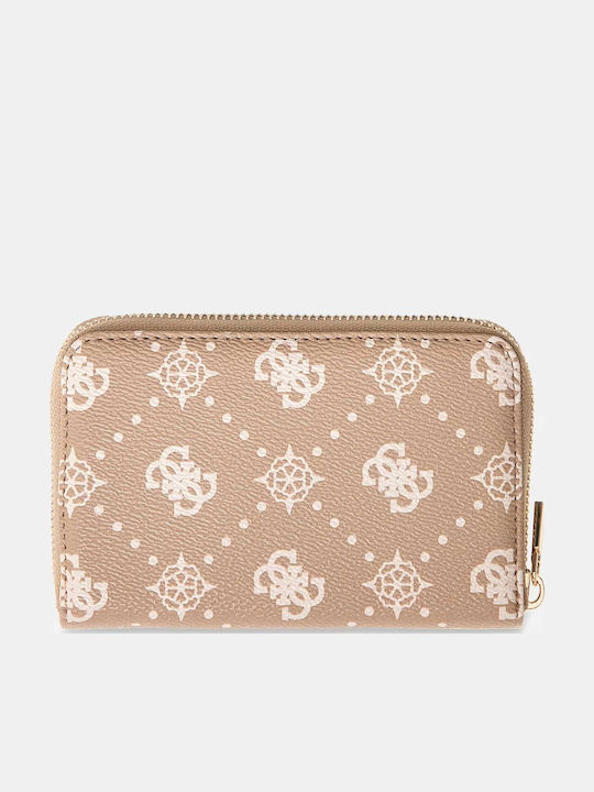 Guess Wallet Γυναικείο Πορτοφόλι Μπεζ