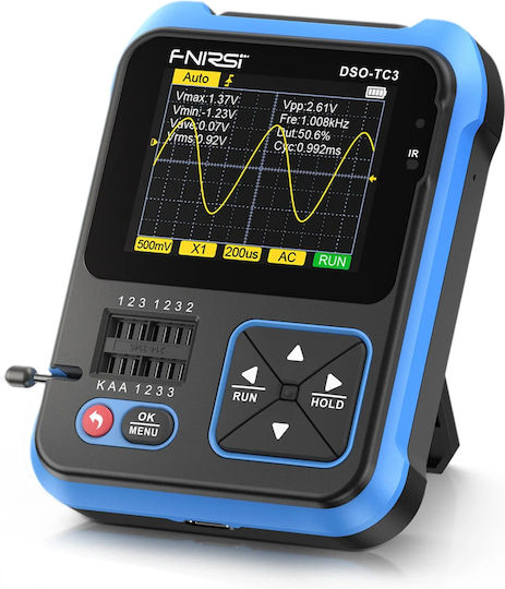 Fnirsi DSO-TC3 Heat Rate Monitor Hand Tool with Channels and 2.4" Screen