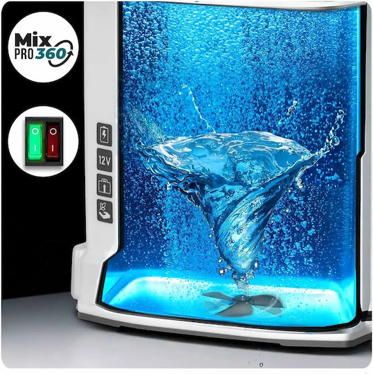 Smartic Pulverizator cu Presiune 12V cu Baterie 8Ah cu Capacitate 16l