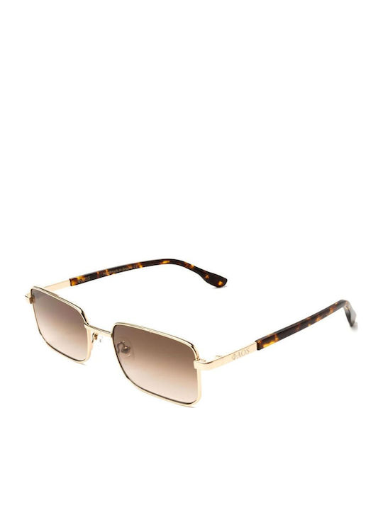 Faos Sunglasses Gold with Horn-Rimmed Frame Faos Sunglasses Gold with Horn-Rimmed Frame