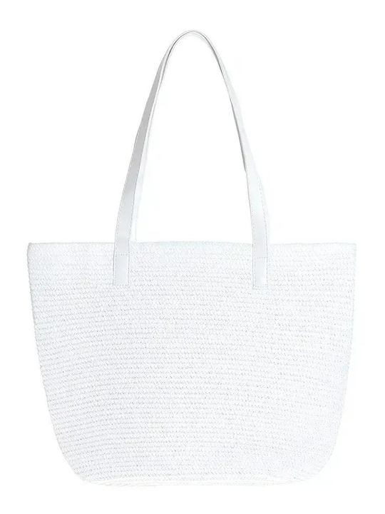 Ble Resort Collection Υφασμάτινη Τσάντα Θαλάσσης Εκρού Ble Resort Collection Υφασμάτινη Τσάντα Θαλάσσης Εκρού