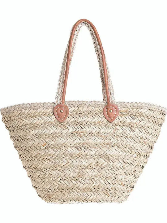 Ble Resort Collection Ψάθινη Τσάντα Θαλάσσης Μπεζ Ble Resort Collection Ψάθινη Τσάντα Θαλάσσης Μπεζ