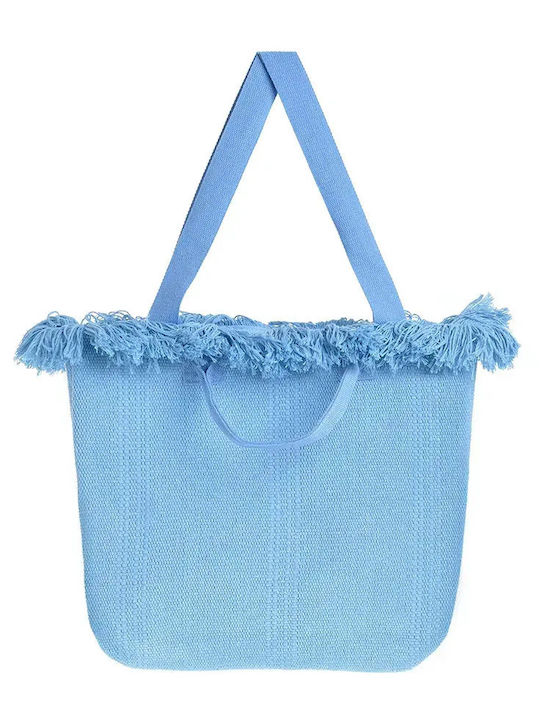 Ble Resort Collection Υφασμάτινη Τσάντα Θαλάσσης Μπλε Ble Resort Collection Υφασμάτινη Τσάντα Θαλάσσης Μπλε