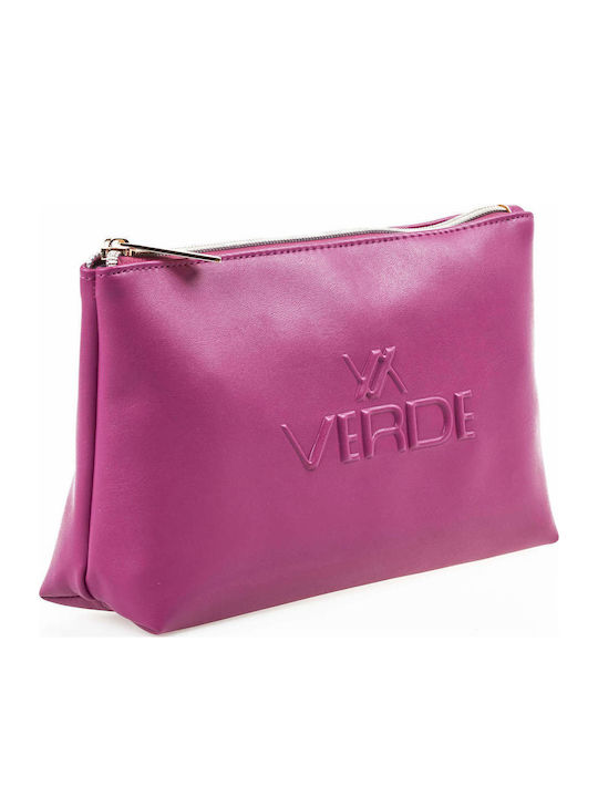 Verde Women's Toiletry Bag 07-0293 Magenta