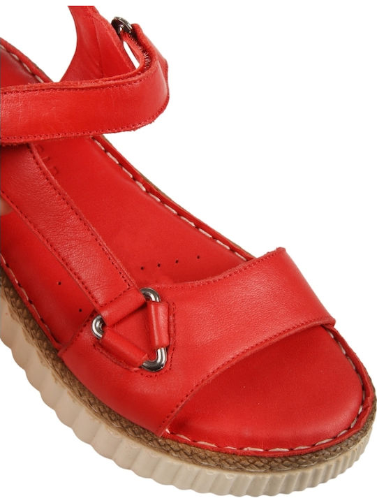 Sommer Damenplattformen Rote