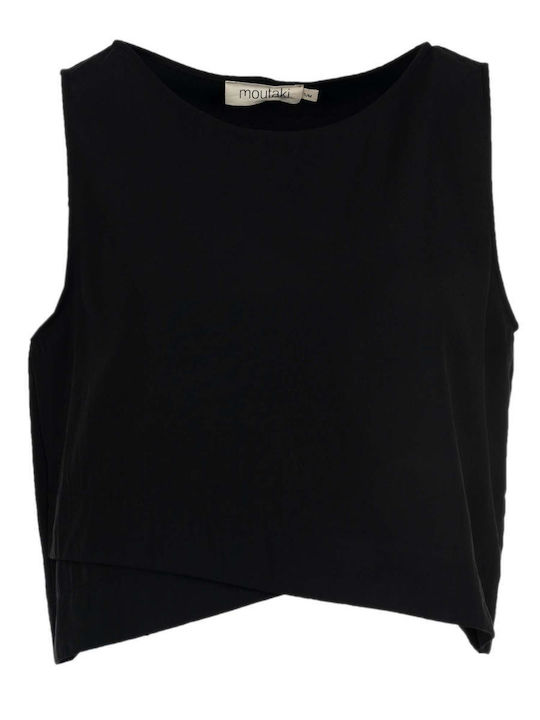 Women's Sleeveless Blouse Black