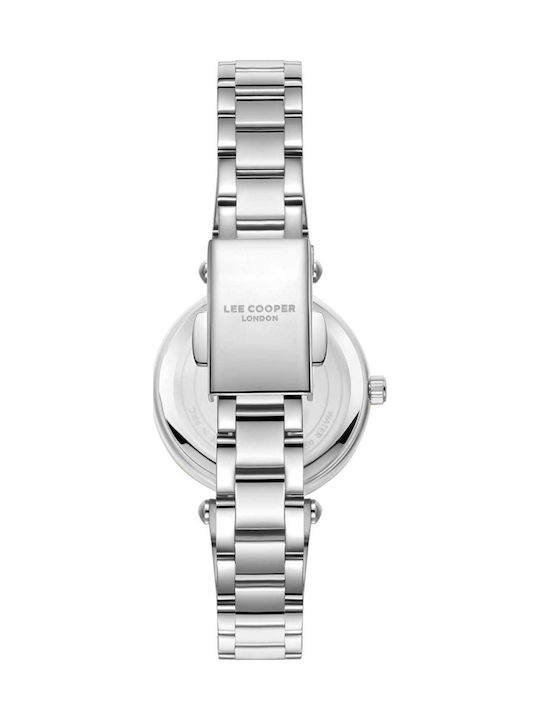Women's Bracelet Watch 28mm Battery with Silver Stainless Steel Bracelet