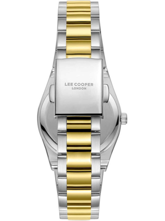 Lee Cooper Tone Γυναικείο Ρολόι 31mm Μπαταρίας με Ασημί Μεταλλικό Μπρασελέ