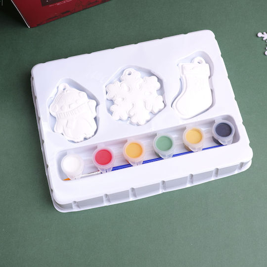 Diy Christmas Series – Christmas Painting Plaster 3 Pieces